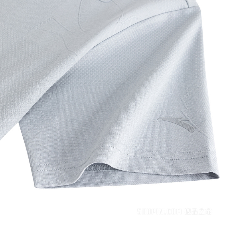 安踏生活系列ANTA ICONIC男子短袖针织衫