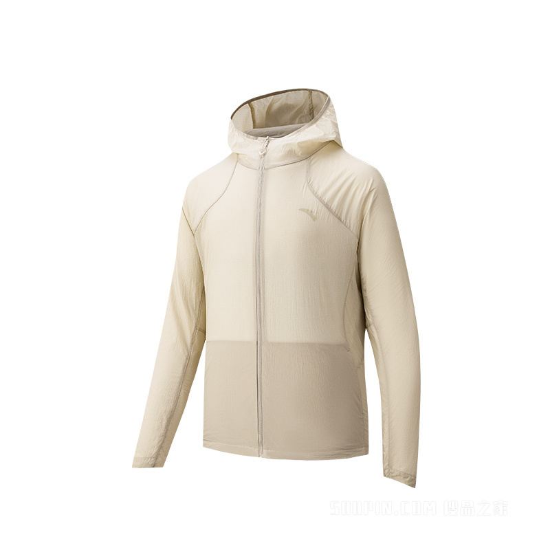 安踏户外露营男子抗紫外线UPF50风暴皮肤衣