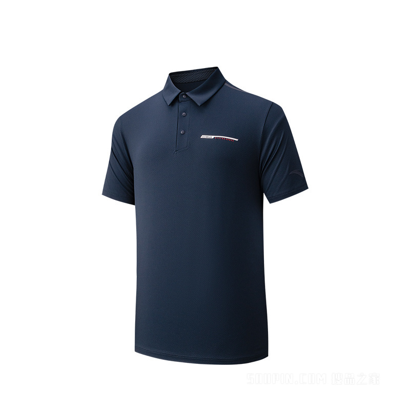 安踏综训系列ANTA CHN男子冰肤短袖POLO衫