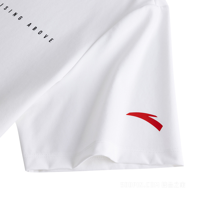 安踏综训系列ANTA CHN男子安踏冰沙短袖针织衫