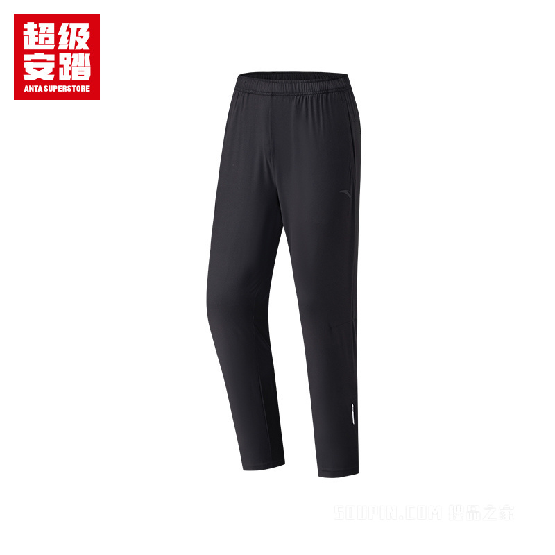 超级安踏跑训系列男子吸湿速干梭织运动长裤