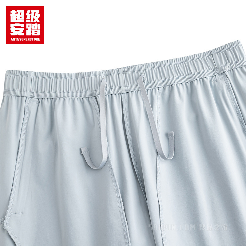 超级安踏跑训系列男子吸湿速干梭织运动长裤