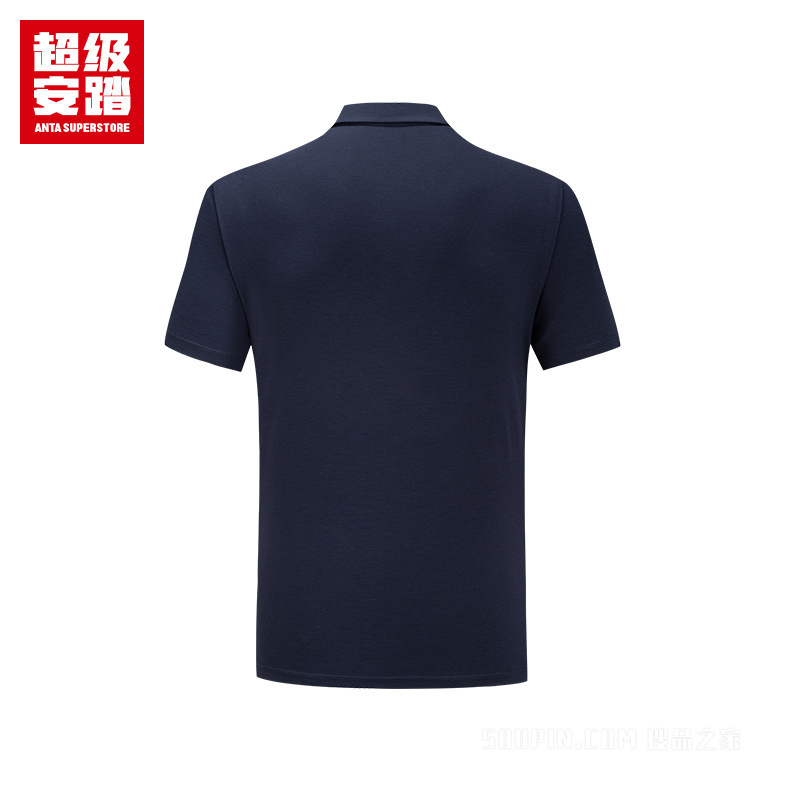 超级安踏小球运动系列网球男子冰肤短袖POLO衫