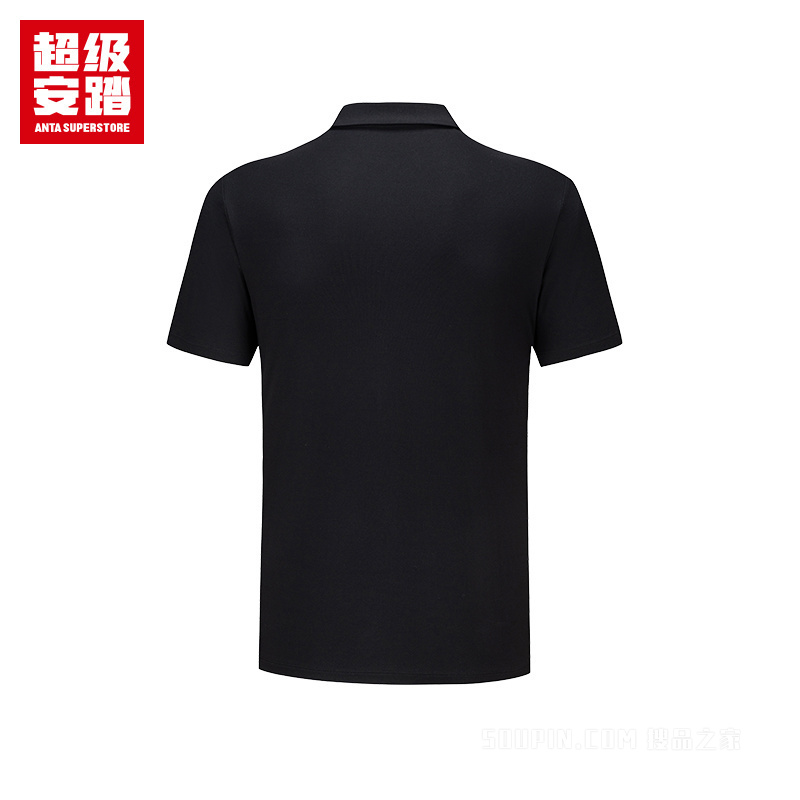超级安踏小球运动系列网球男子吸湿速干短袖POLO衫