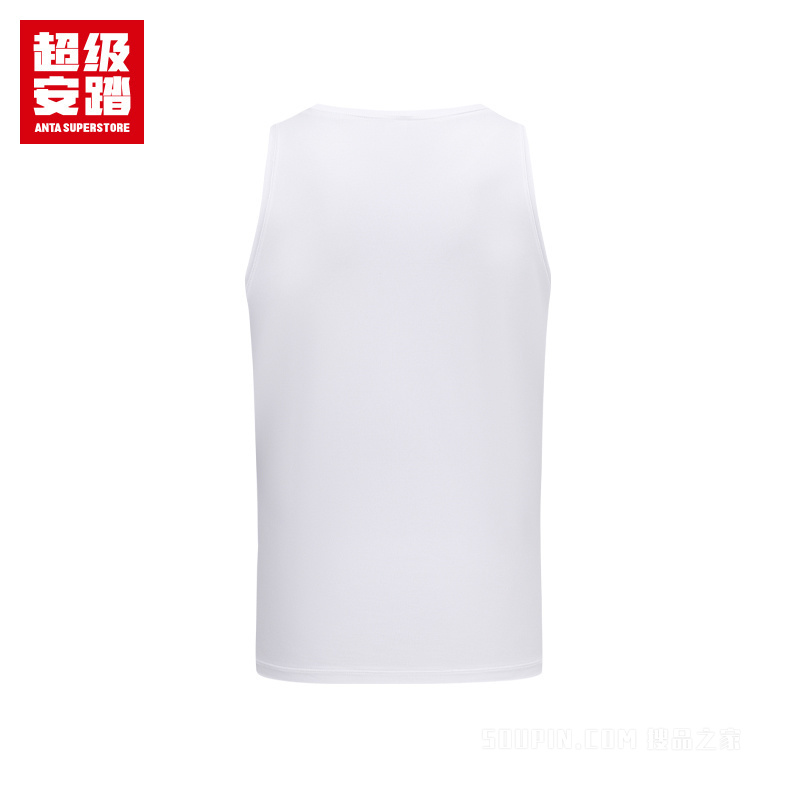 超级安踏训练男子吸湿速干针织背心