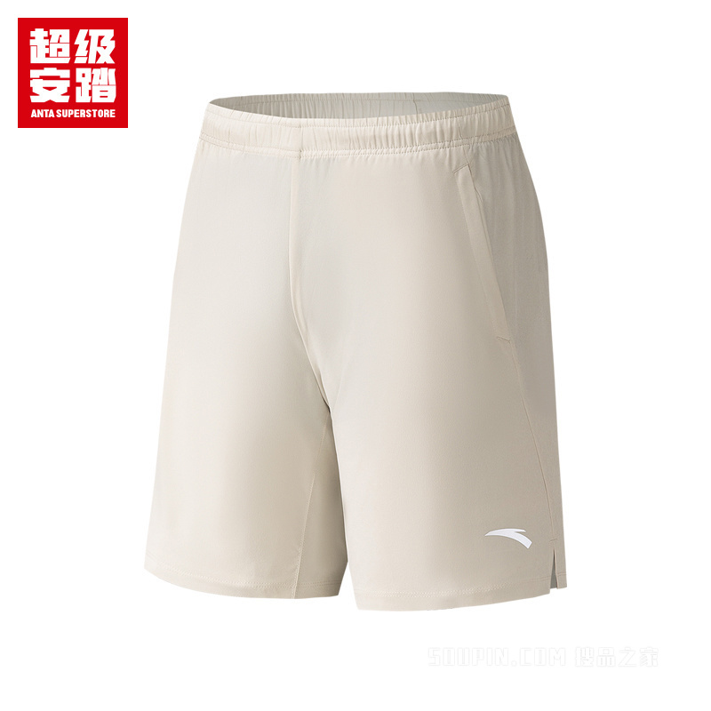 超级安踏跑步男子吸湿速干梭织短裤