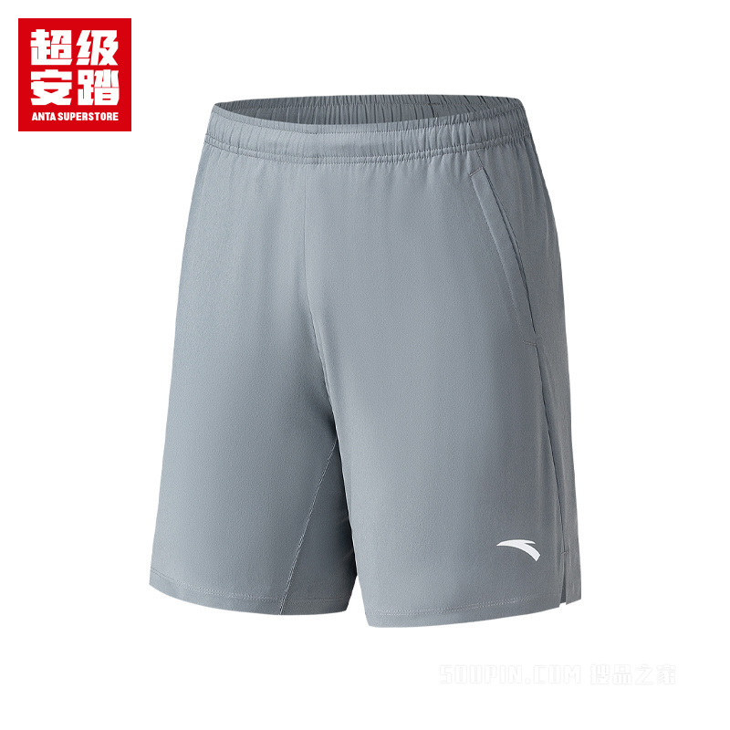 超级安踏跑步男子吸湿速干梭织短裤