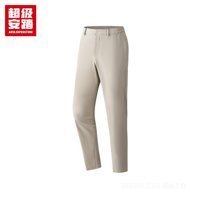 超级安踏城市通勤男子冰肤针织运动长裤