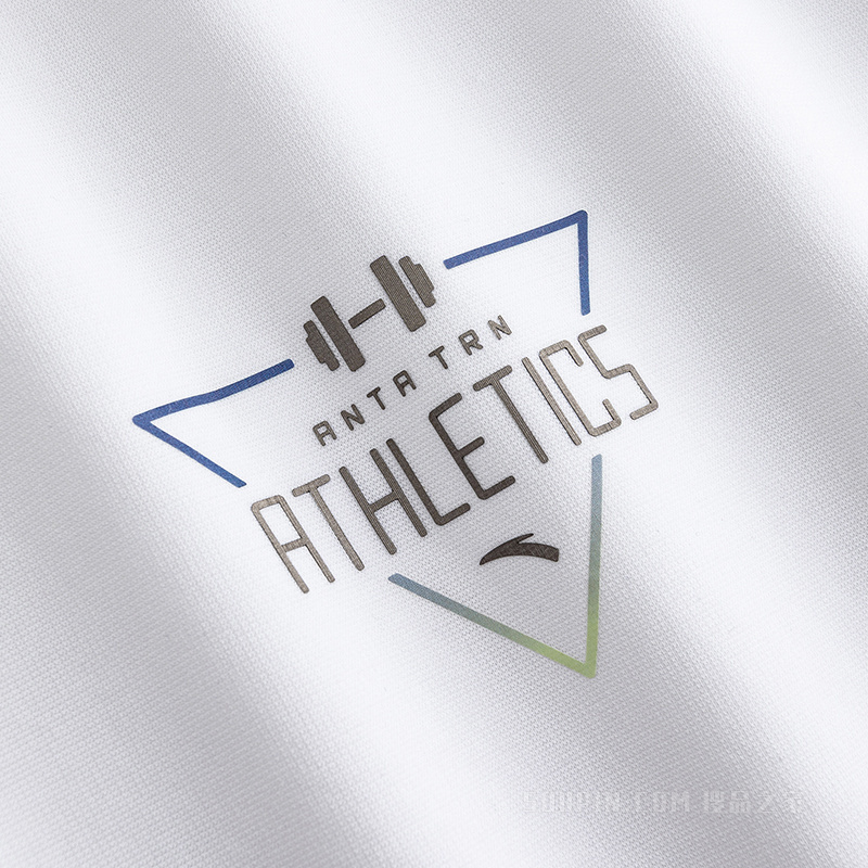 安踏训练男子冰肤短袖针织衫