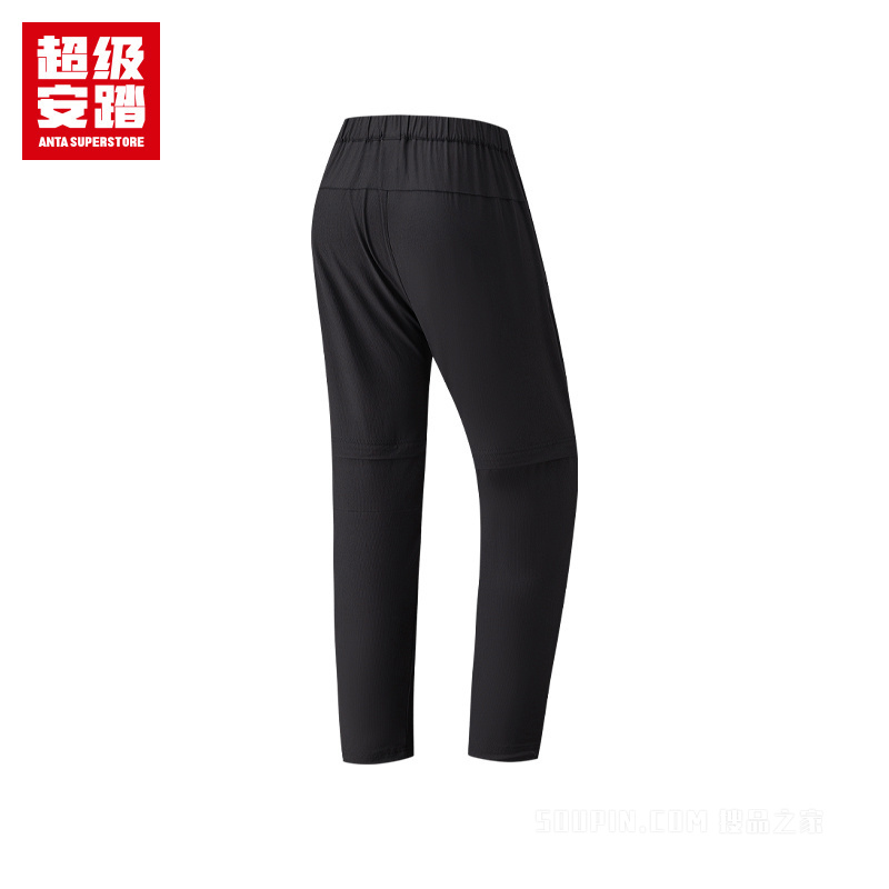 超级安踏徒步男子无氟防泼水梭织运动长裤