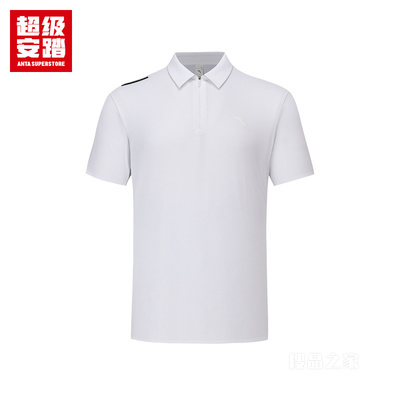 超级安踏城市通勤男子冰肤短袖POLO衫