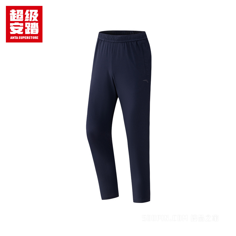 超级安踏训练男子冰肤针织运动长裤