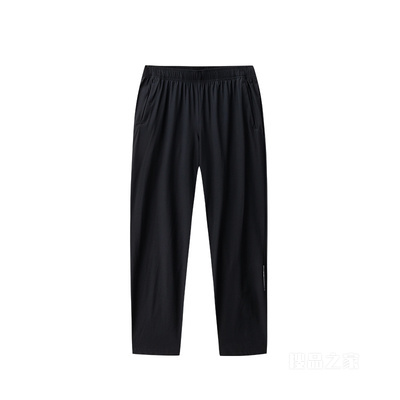 安踏综训系列裤吧男子冰肤针织运动长裤
