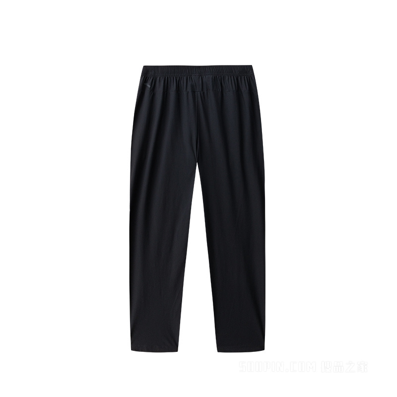 安踏综训系列裤吧男子冰肤针织运动长裤