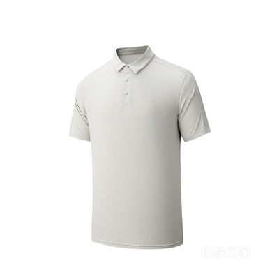 安踏训练男子冰肤短袖POLO衫