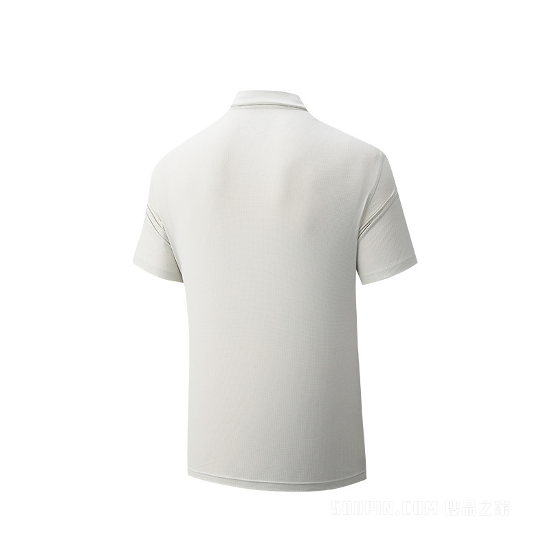 安踏训练男子冰肤短袖POLO衫