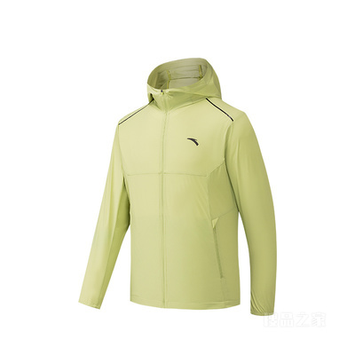 安踏防晒家族男子安踏冷白梭织运动外套