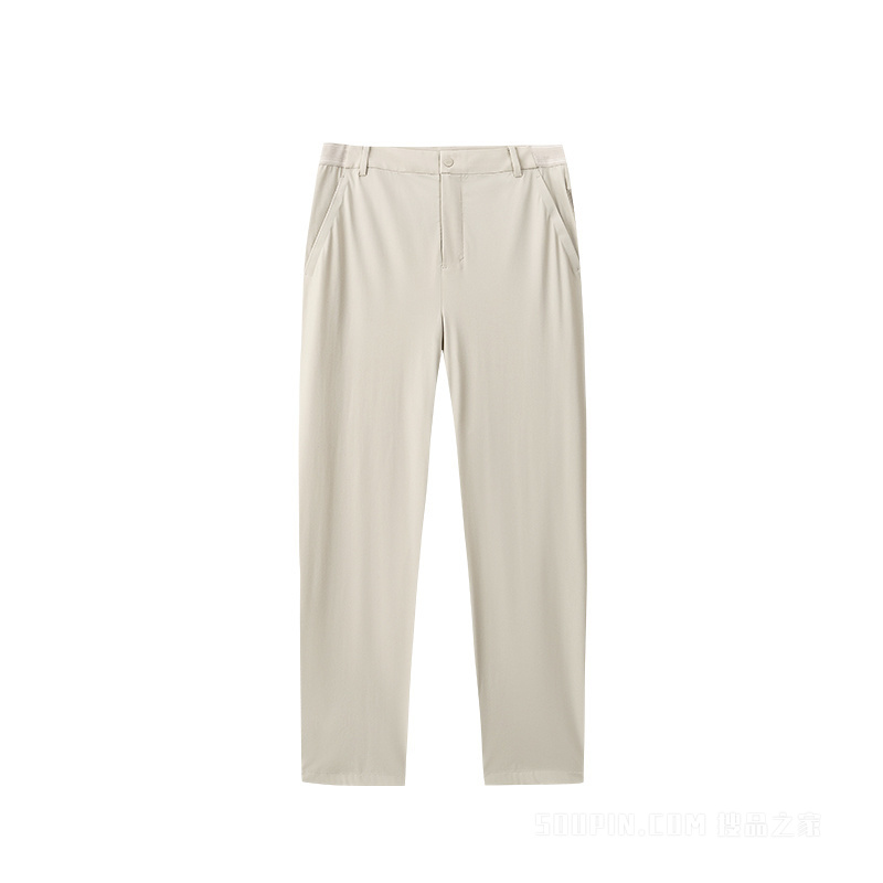 安踏综训系列裤吧男子冰肤针织运动长裤