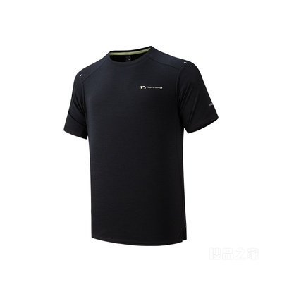 安踏运动羊毛TEE丨竞速跑男子3A抗菌短袖针织衫