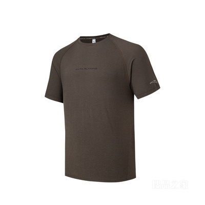 安踏进阶跑男子冰肤短袖针织衫