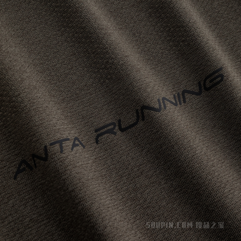 安踏进阶跑男子冰肤短袖针织衫