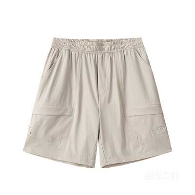 安踏生活系列运动复古男子冰肤短裤