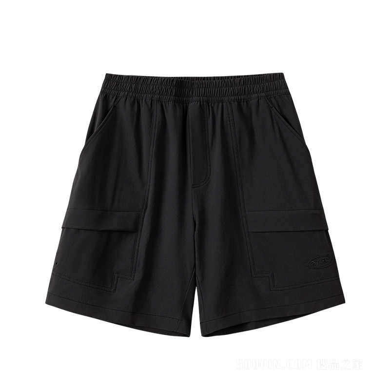 安踏生活系列运动复古男子冰肤短裤