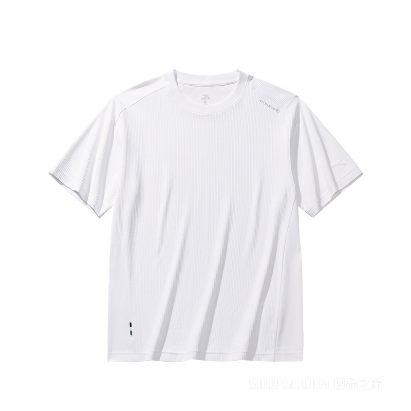 安踏生活系列ANTA ICONIC男子兰精天丝莫代尔短T