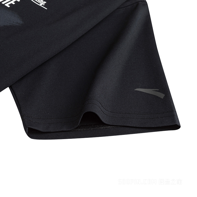 安踏篮球系列KT男子冰肤短袖针织衫