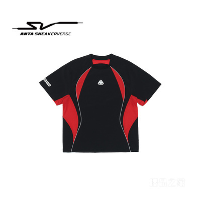 安踏SV系列男子吸湿速干短袖梭织衫