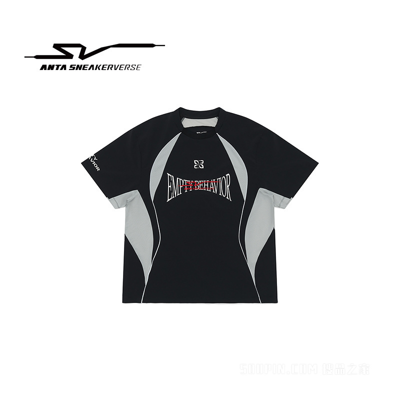 安踏SV系列男子吸湿速干短袖梭织衫