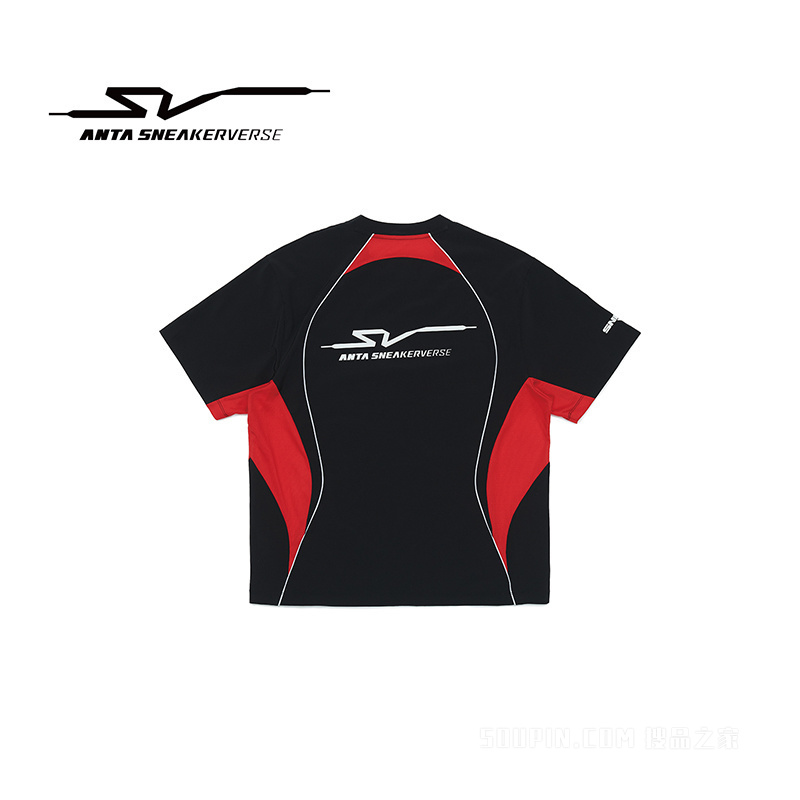 安踏SV系列男子吸湿速干短袖梭织衫