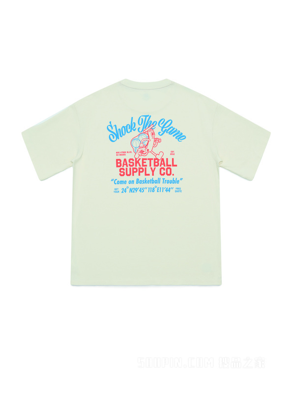 安踏篮球系列狂潮男子短袖针织衫