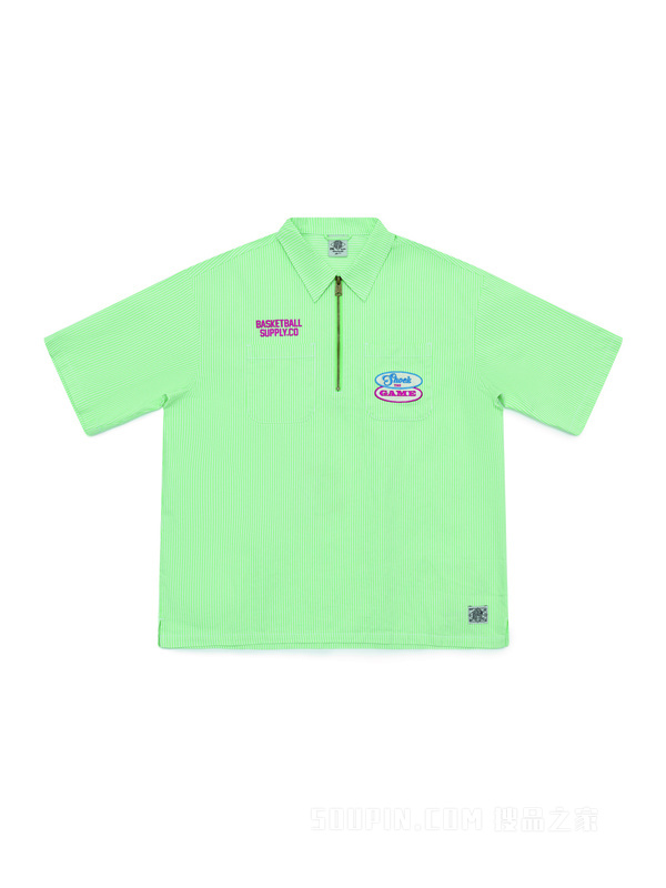 安踏篮球系列狂潮男子短袖梭织衫