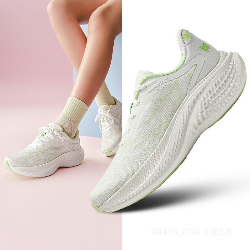 安踏跑步系列叶子女子跑鞋