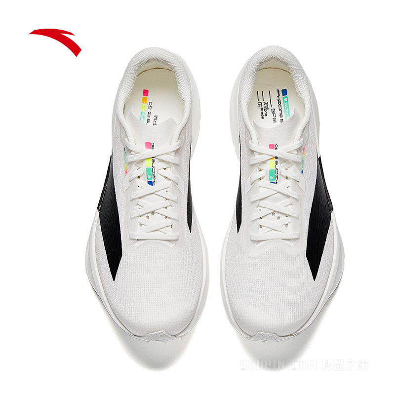 安踏二区心率90男子跑鞋