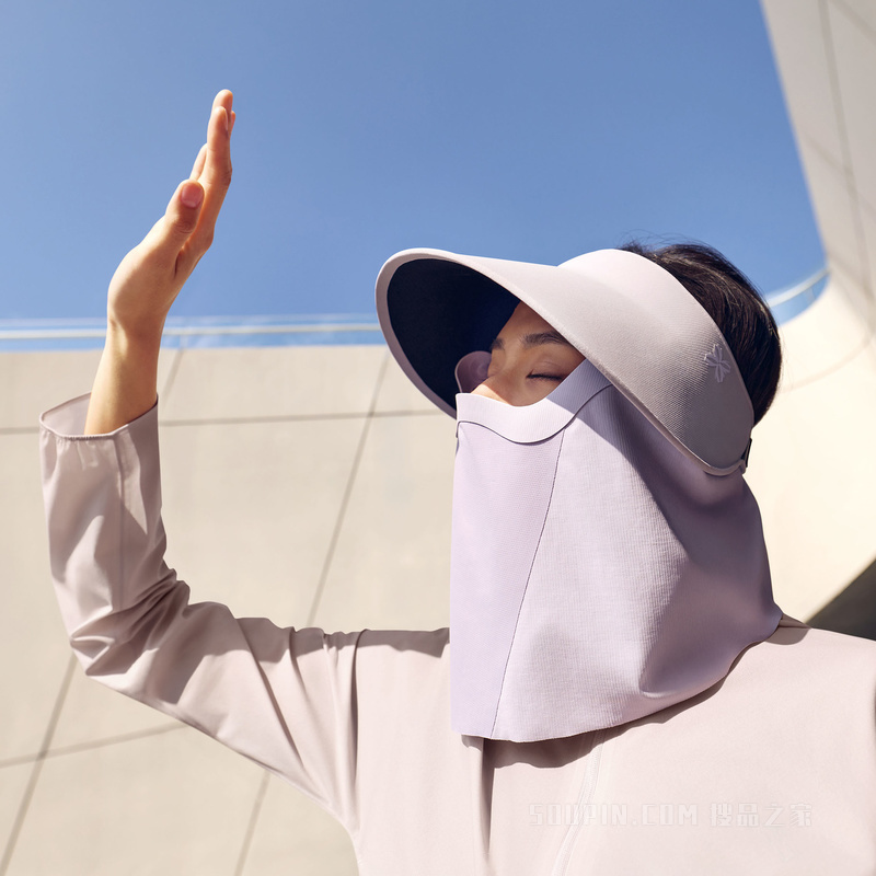 安踏防晒系列男女同款空顶帽