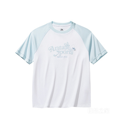 安踏生活系列运动复古女子SORONA冰感抗菌短T