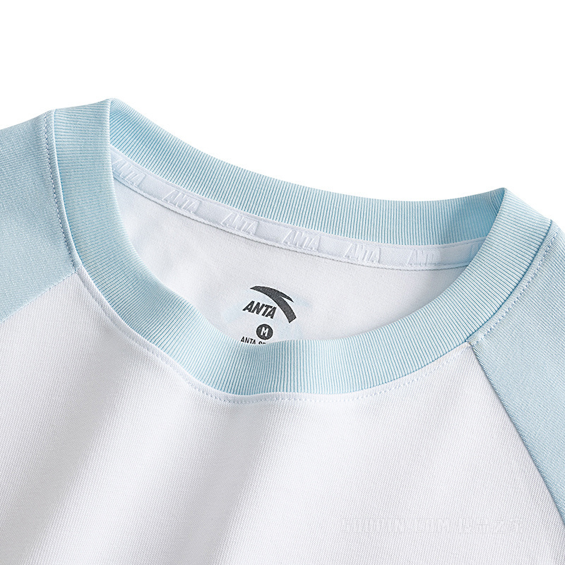 安踏生活系列运动复古女子SORONA冰感抗菌短T