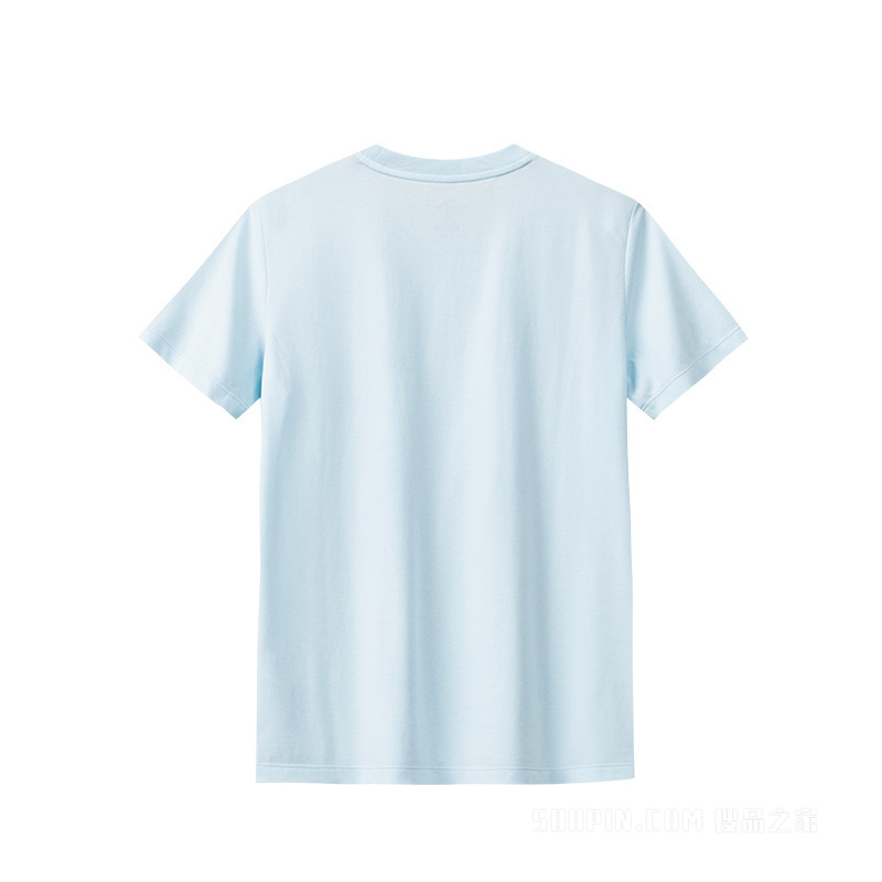 安踏运动复古女子冰肤3A抗菌短袖针织衫