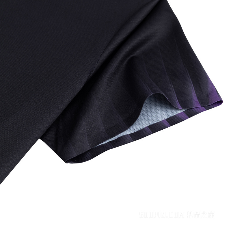 安踏冠军越野跑女子吸湿速干短袖针织衫