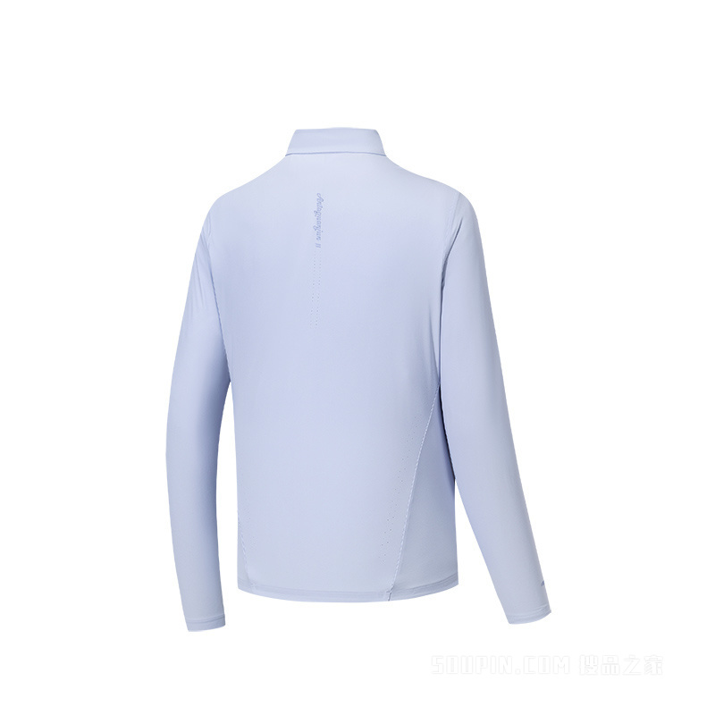 安踏冠军荣耀女子消臭抗紫外50+冰肤针织运动外套