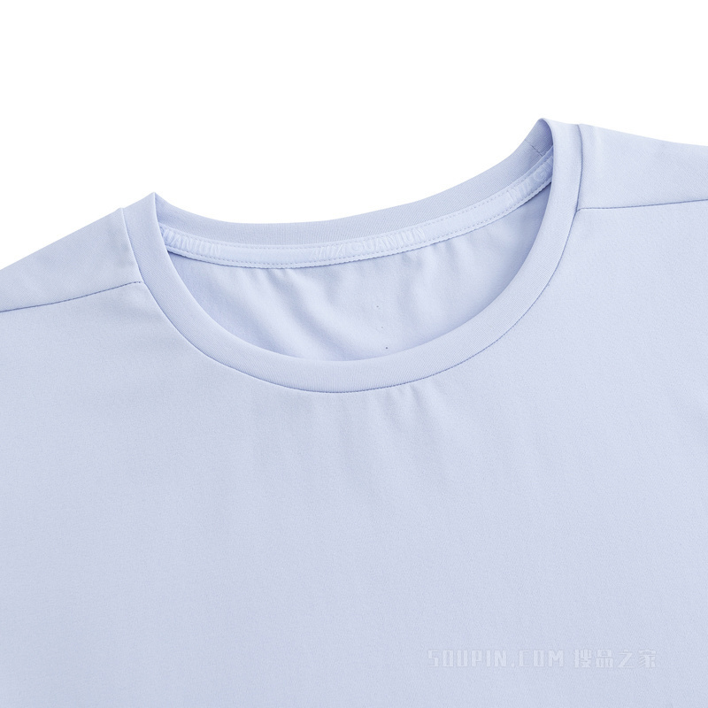 安踏冠军荣耀女子智能调温遮热抗紫外50+冰肤短袖针织衫