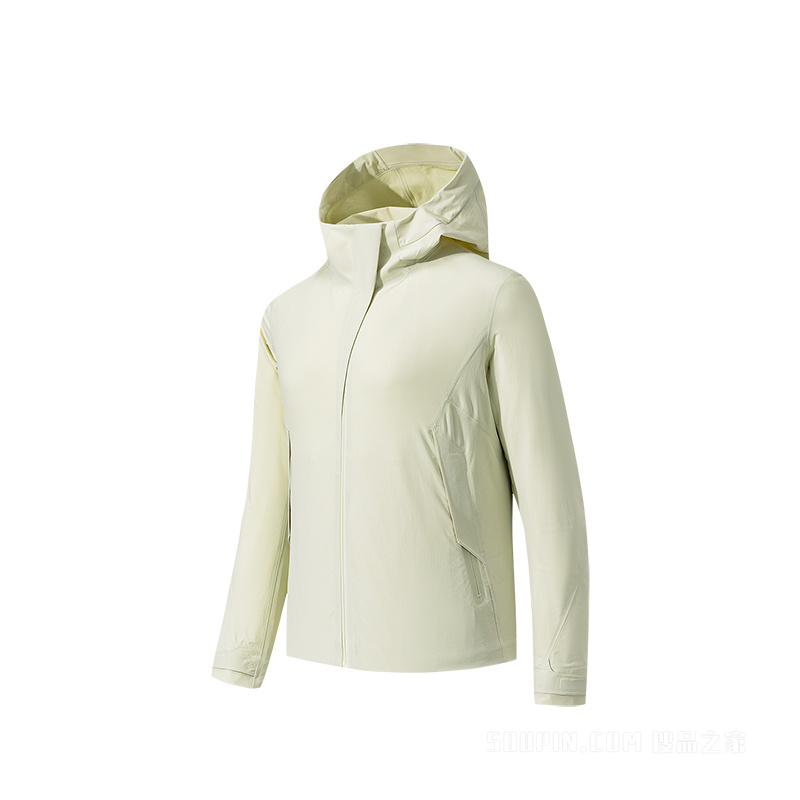 安踏冠军荣耀女子三防抗紫外线50+橡韧科技梭织外套