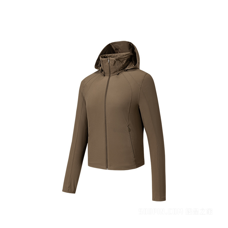 安踏冠军商务女子防泼水梭织外套