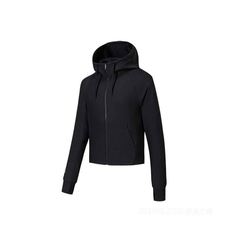 安踏冠军荣耀女子针织运动外套