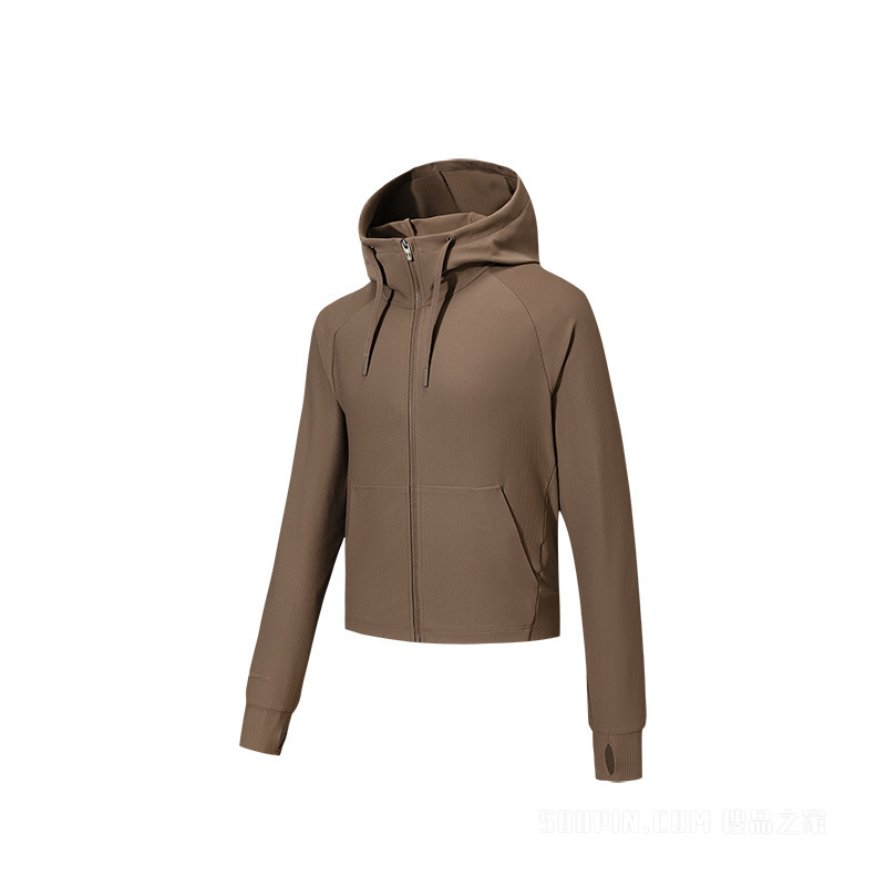 安踏冠军荣耀女子针织运动外套