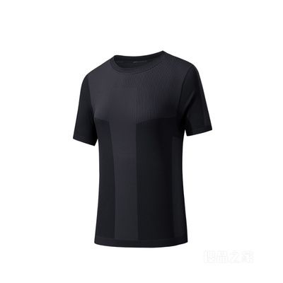 安踏冠军户外旅行女子短袖针织衫