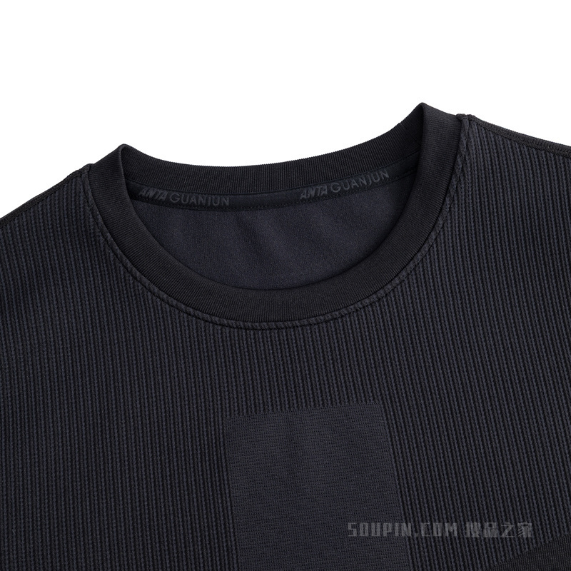 安踏冠军户外旅行女子短袖针织衫