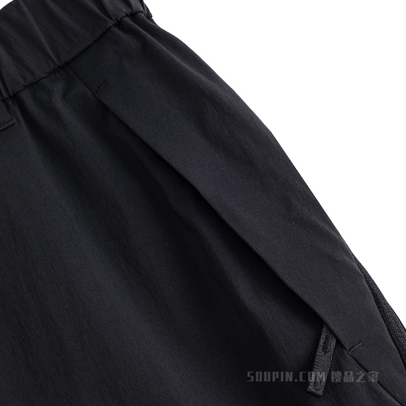 安踏冠军户外旅行女子无氟防泼水梭织运动长裤